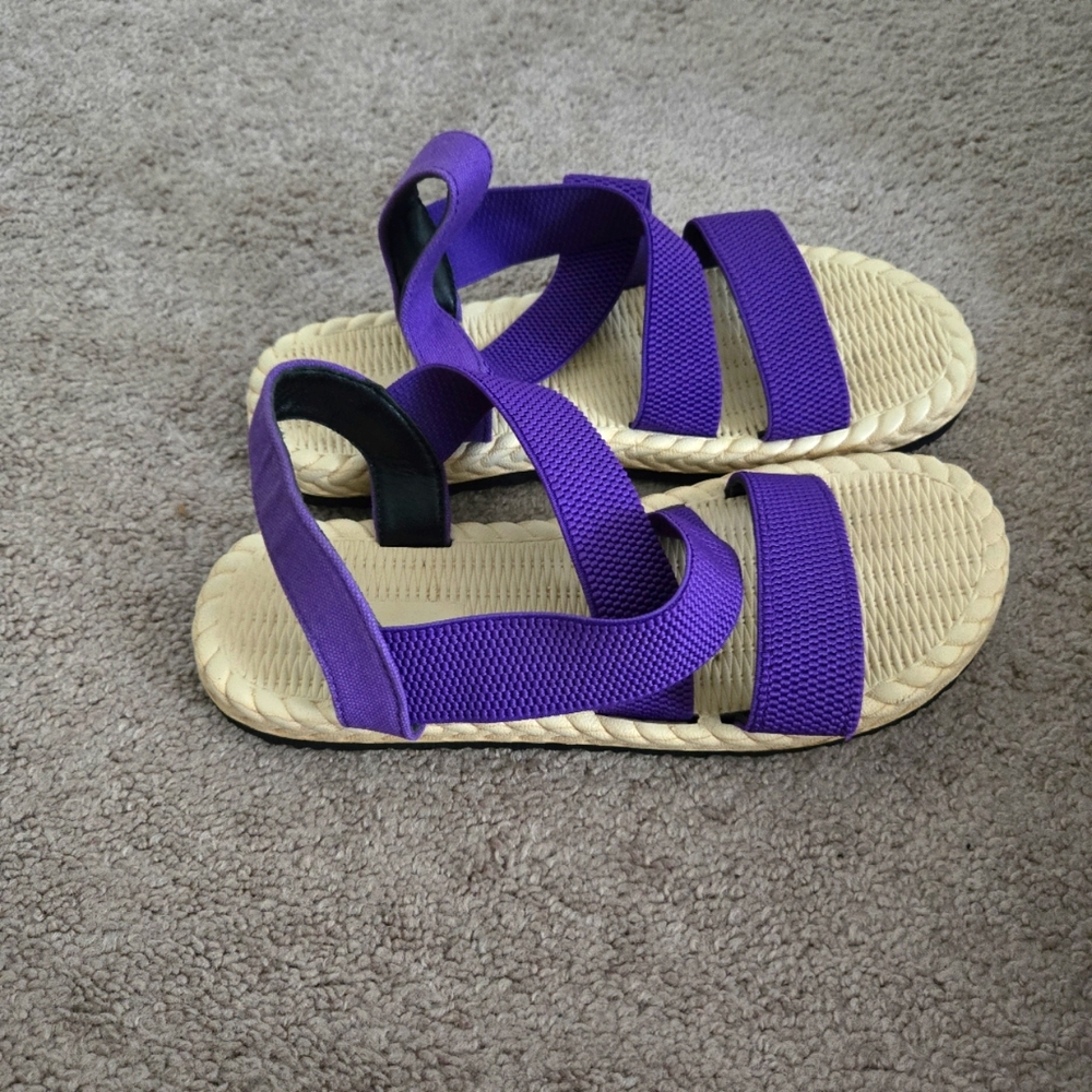 Purple Sandals